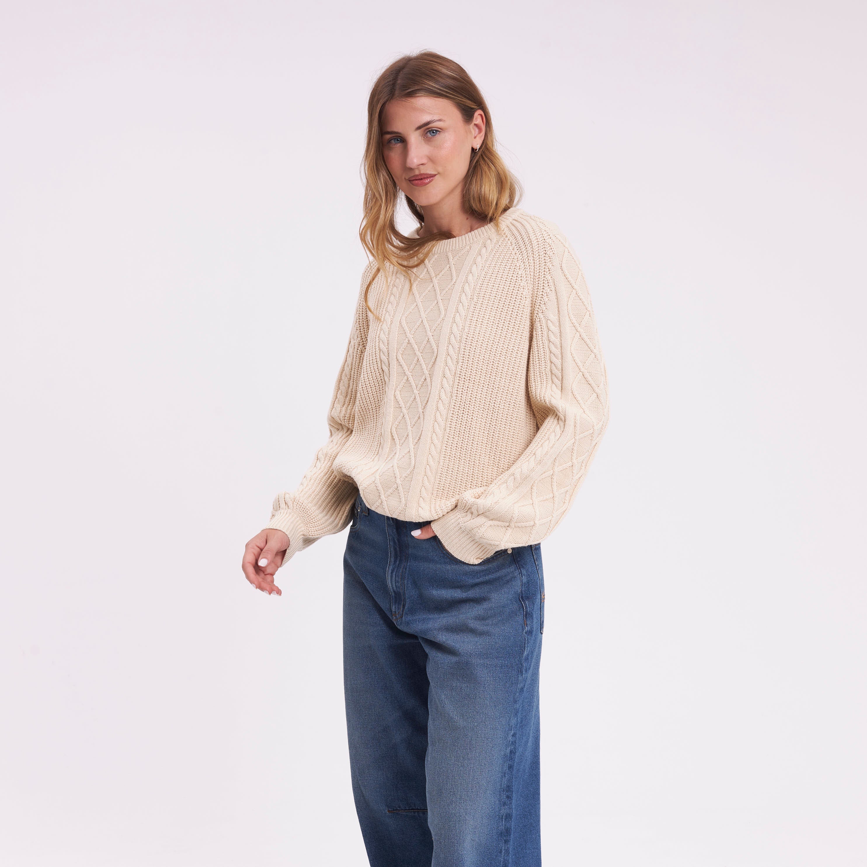 Sweater Two Tales Oatmeal - Image 4