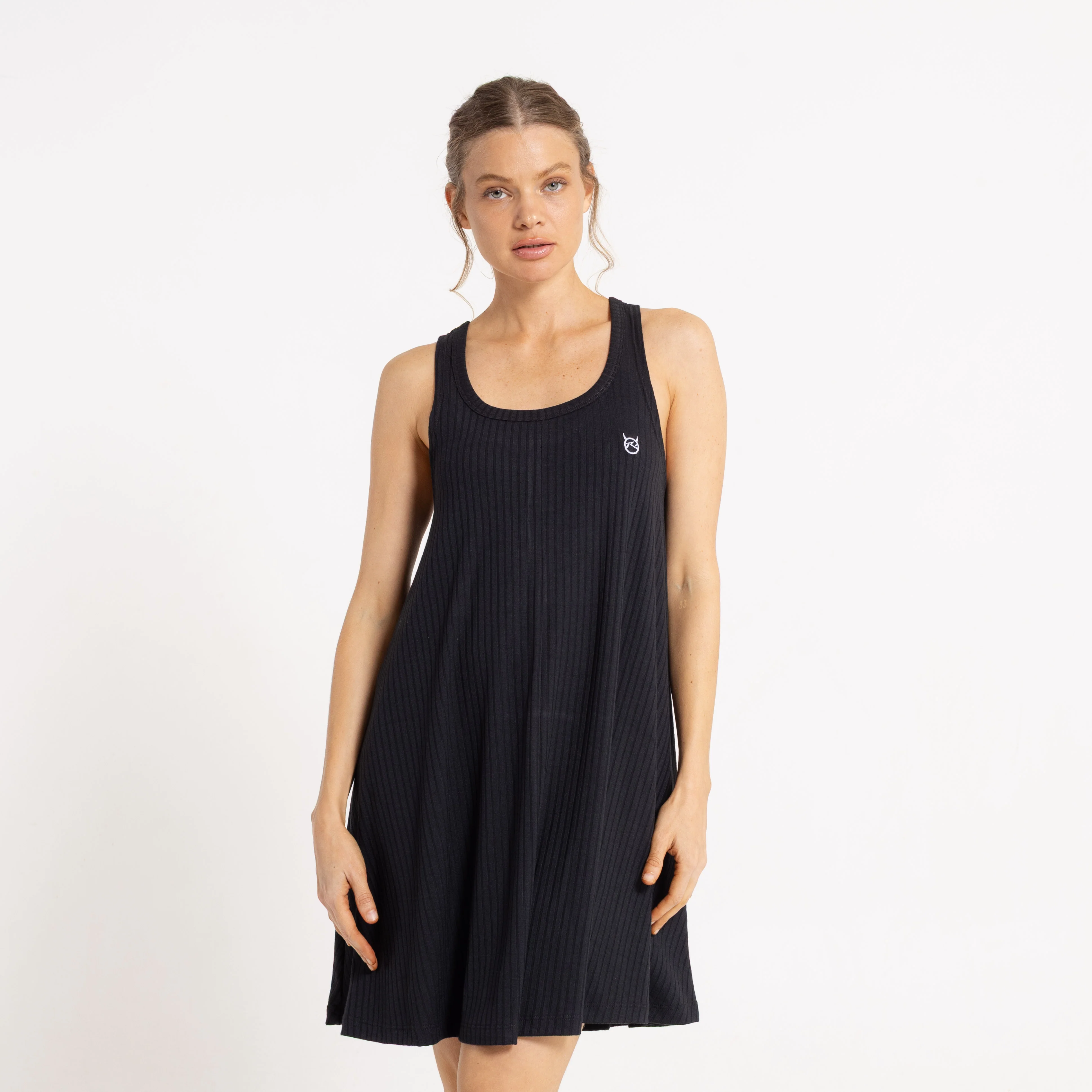 Vestido Devil Rib Black