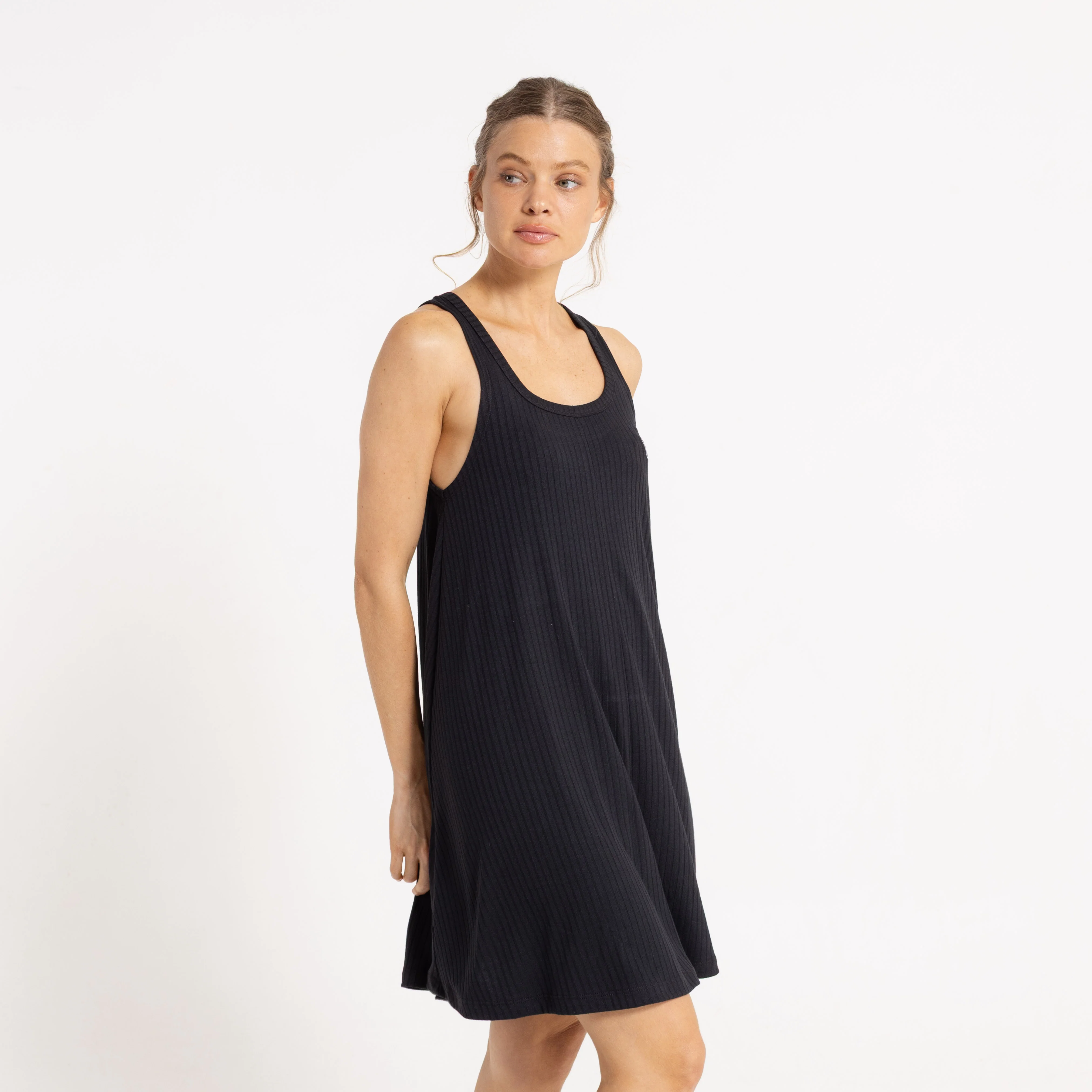 Vestido Devil Rib Black - Image 3