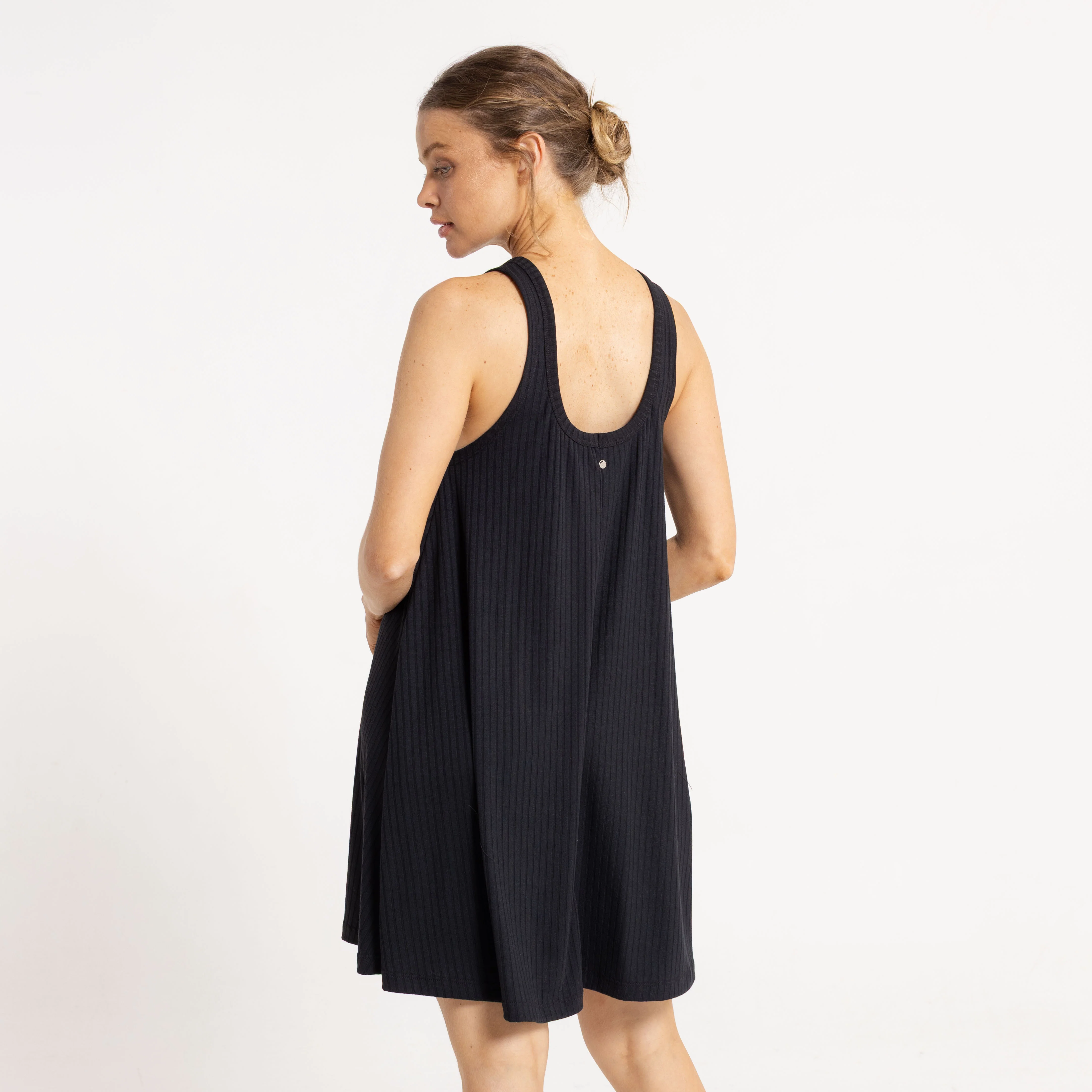 Vestido Devil Rib Black - Image 4