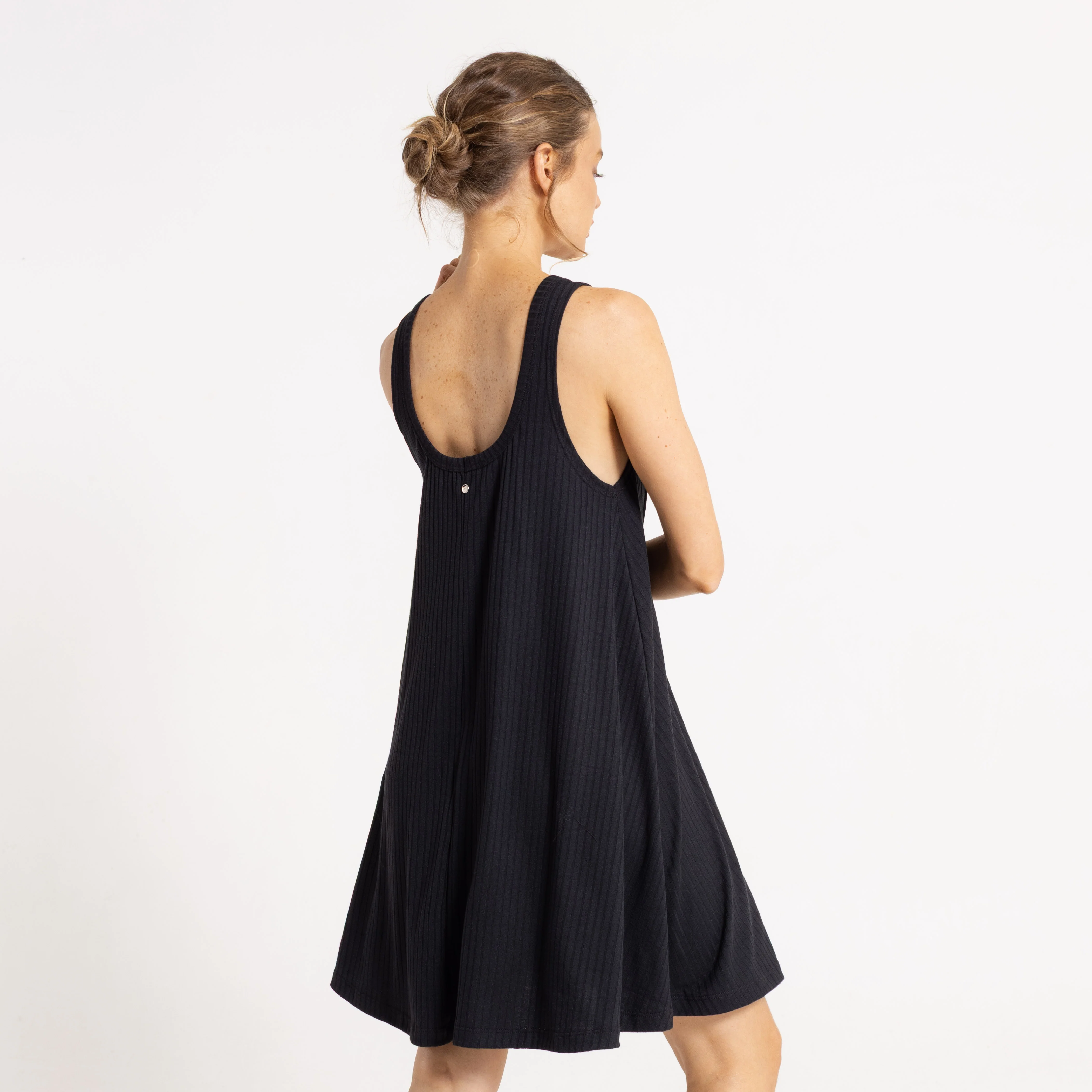 Vestido Devil Rib Black - Image 5