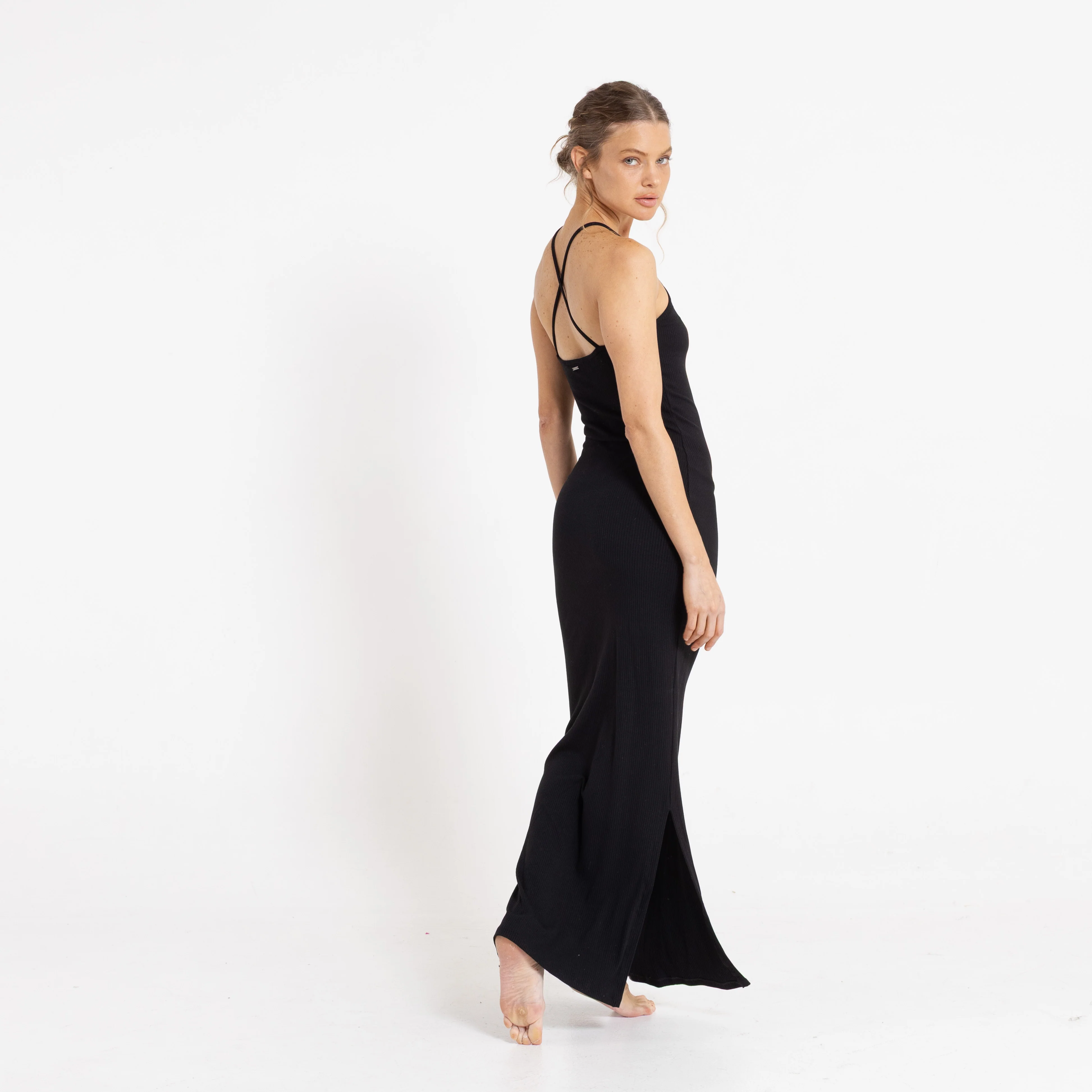 Vestido Nicky Slip Black - Image 5