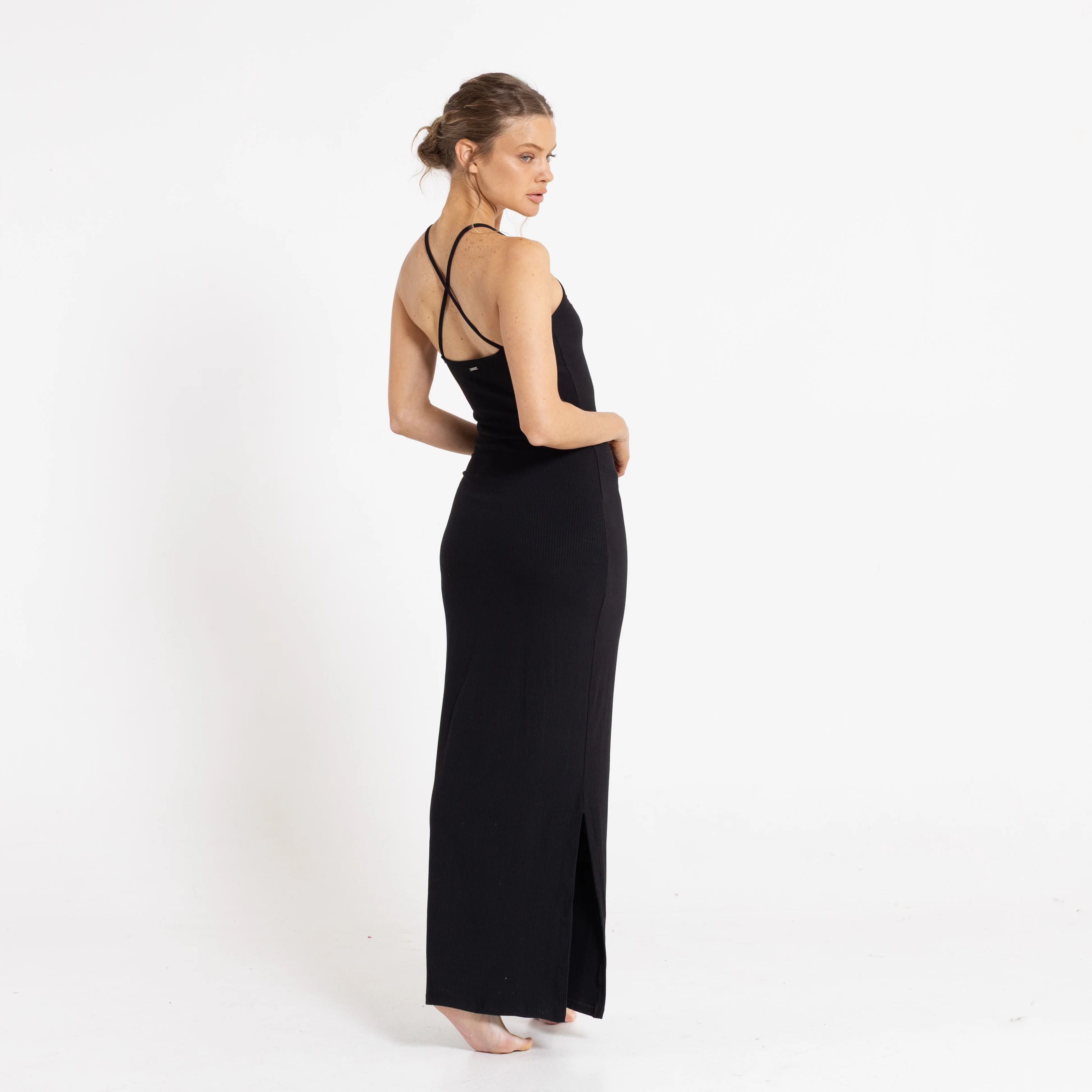 Vestido Nicky Slip Black - Image 6