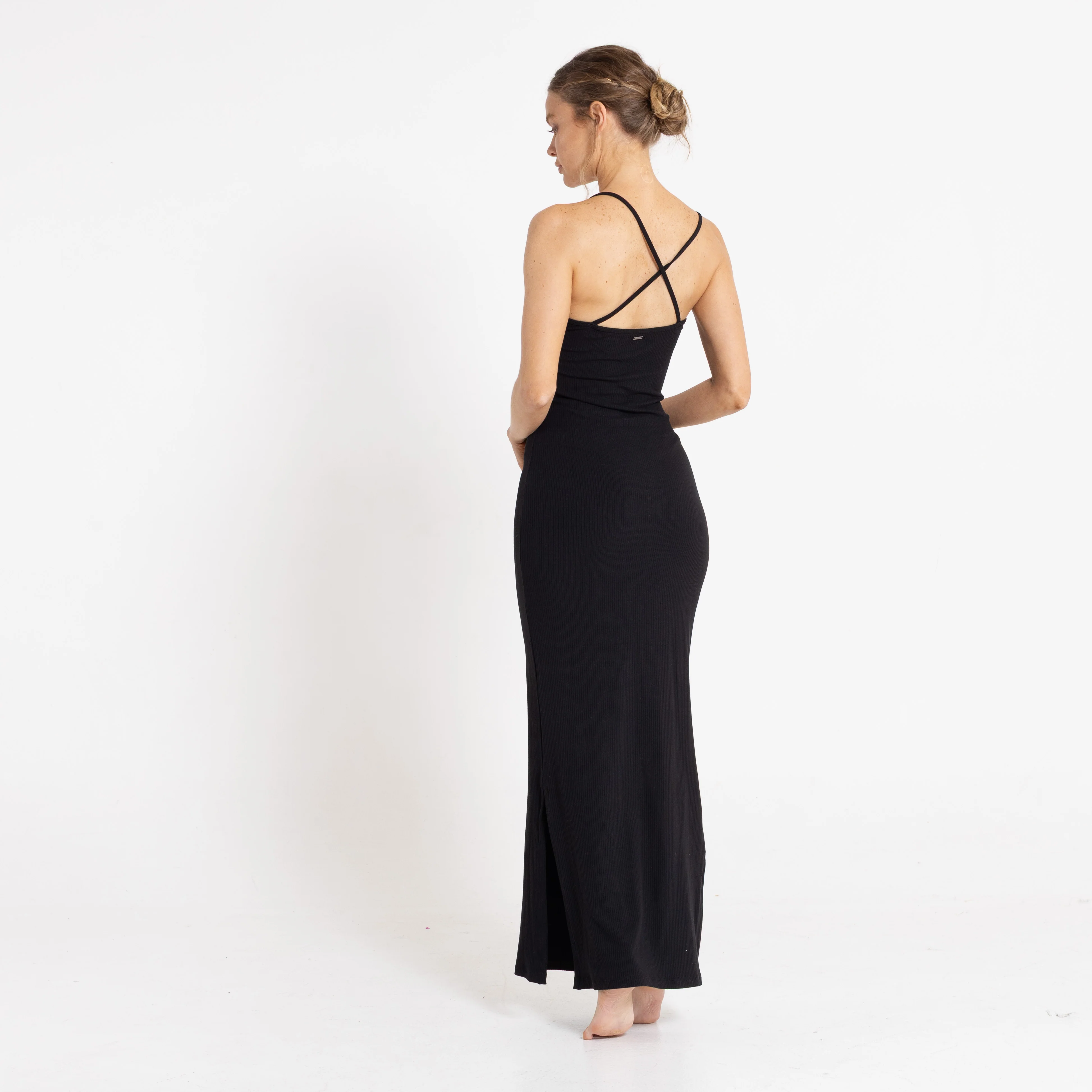 Vestido Nicky Slip Black - Image 7