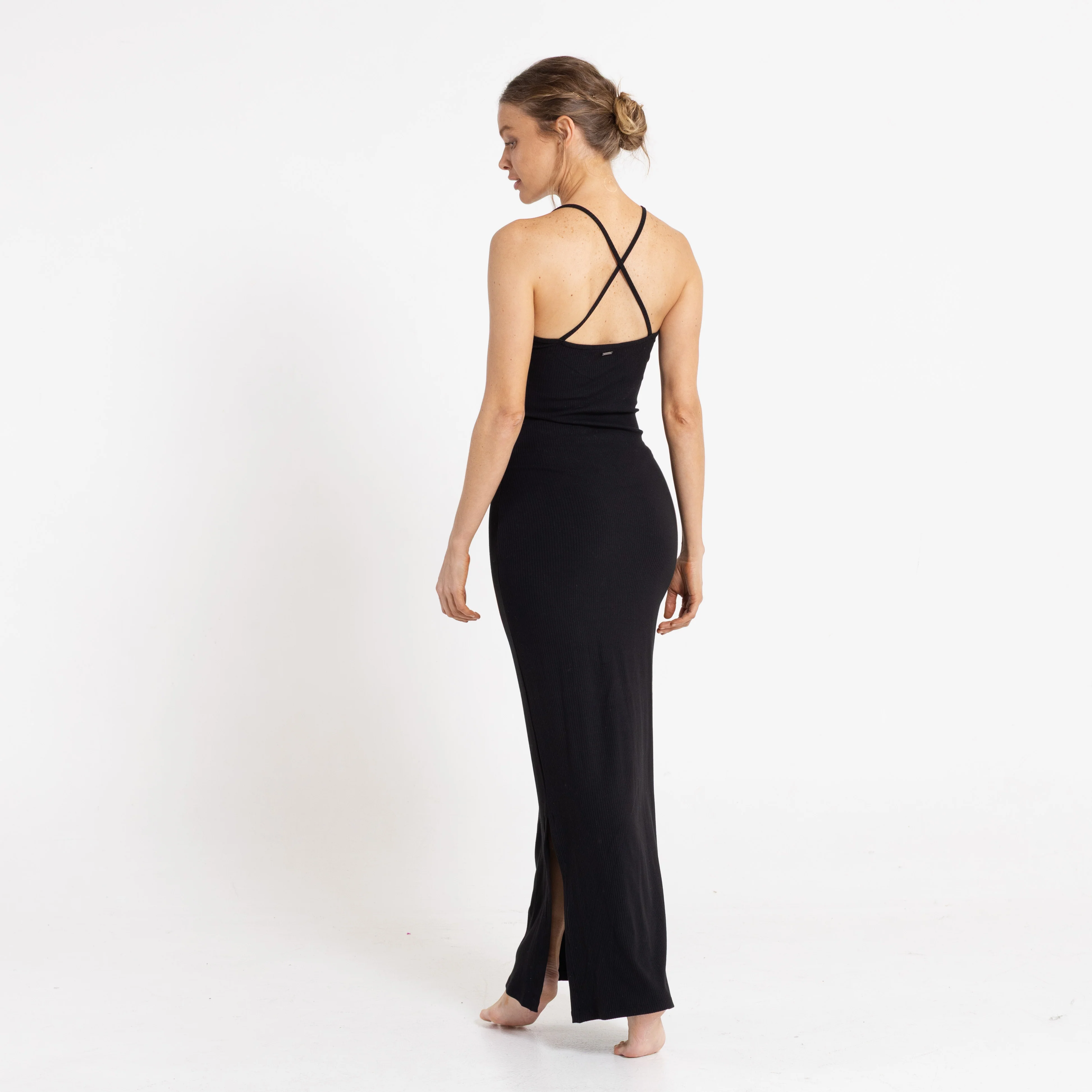 Vestido Nicky Slip Black - Image 8